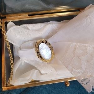 Abalone shell brooch ? Made in West Germany